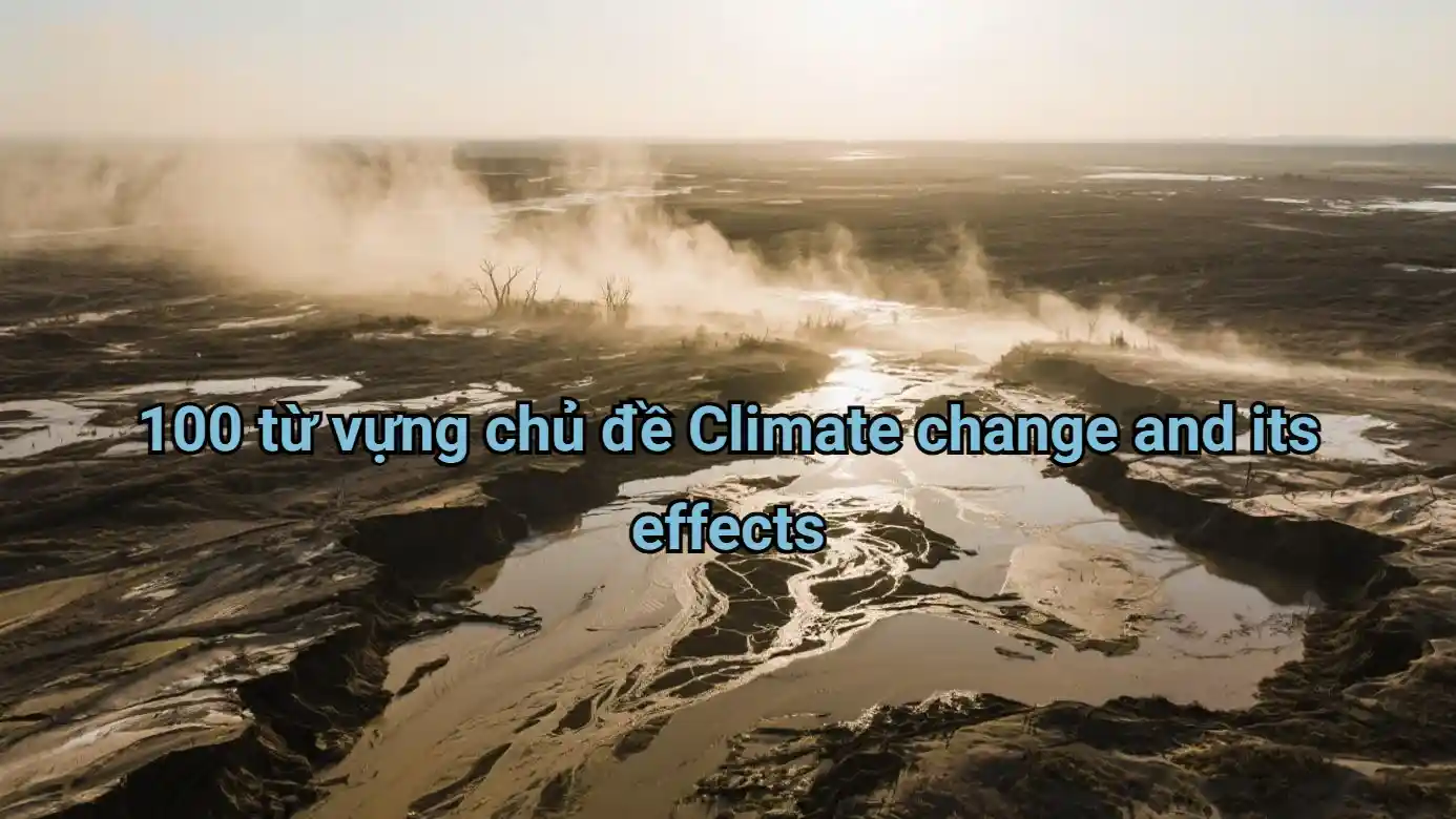 100-tu-vung-chu-de-climate-change