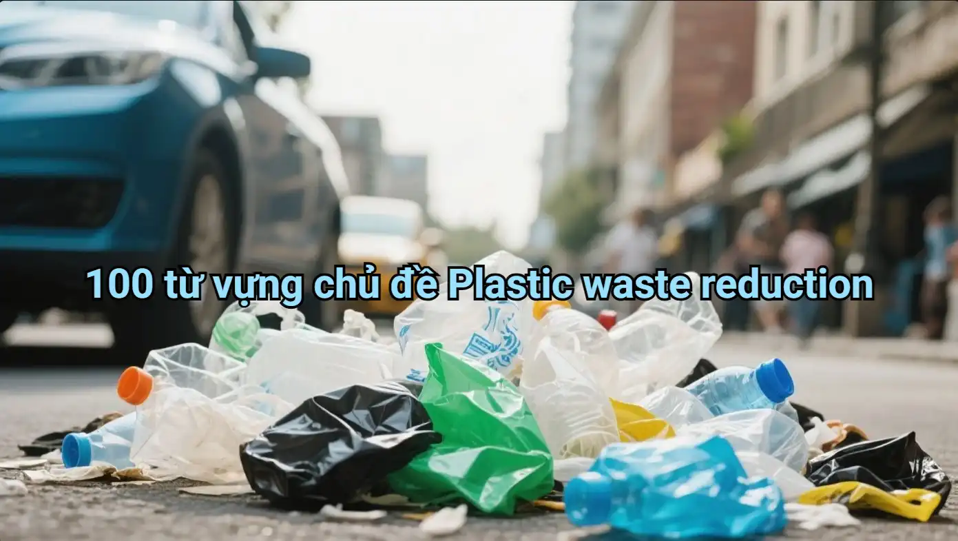 100-tu-vung-chu-de-plastic-waste-reduction