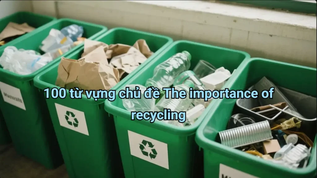 100-tu-vung-chu-de-the-importance-of-recycling