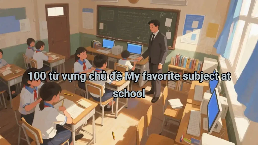100-tu-vung-my-favorite-subject-at-school