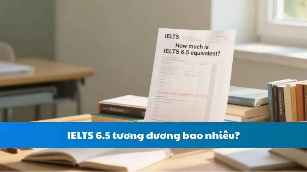 IELTS 6.5 tương đương bao nhiêu?