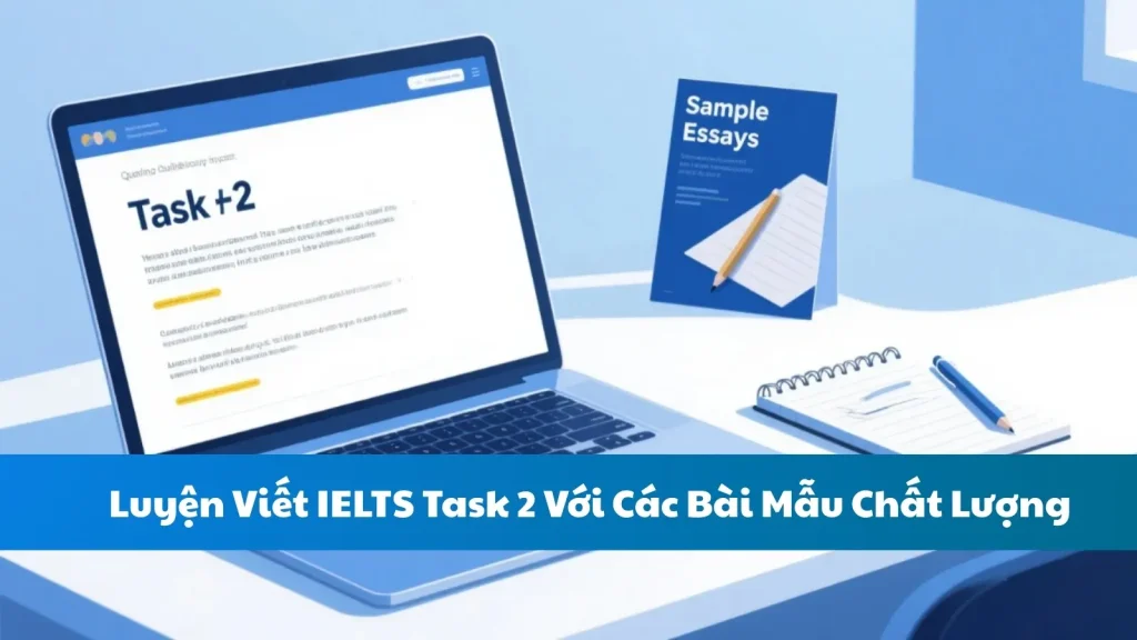 Luyện Viết IELTS Task 2 Với Các Bài Mẫu Chất Lượng