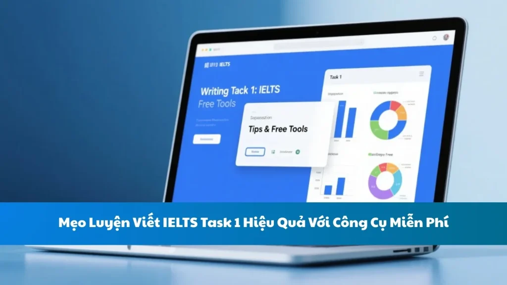 Mẹo Luyện Viết IELTS Task 1 Hiệu Quả Với Công Cụ Miễn Phí