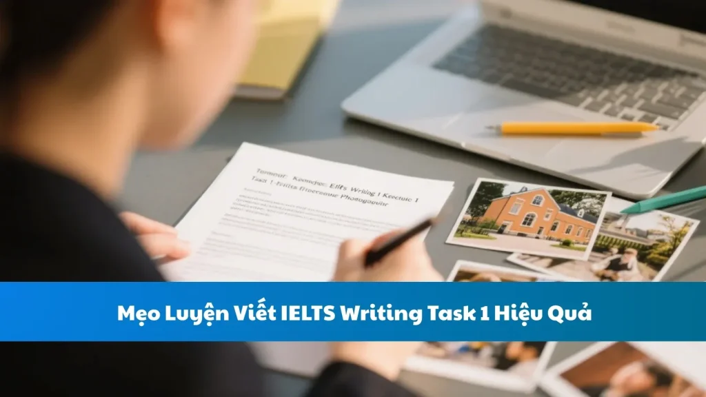Mẹo Luyện Viết IELTS Writing Task 1 Hiệu Quả