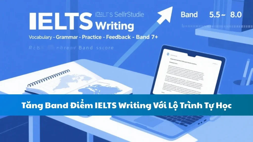 Tăng Band Điểm IELTS Writing Với Lộ Trình Tự Học