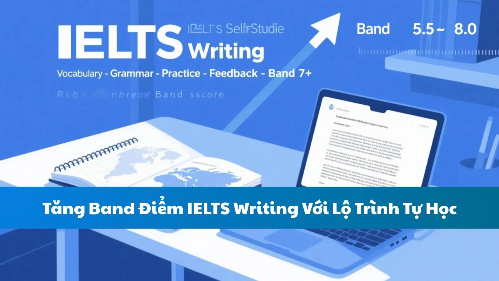 Tăng Band Điểm IELTS Writing Với Lộ Trình Tự Học