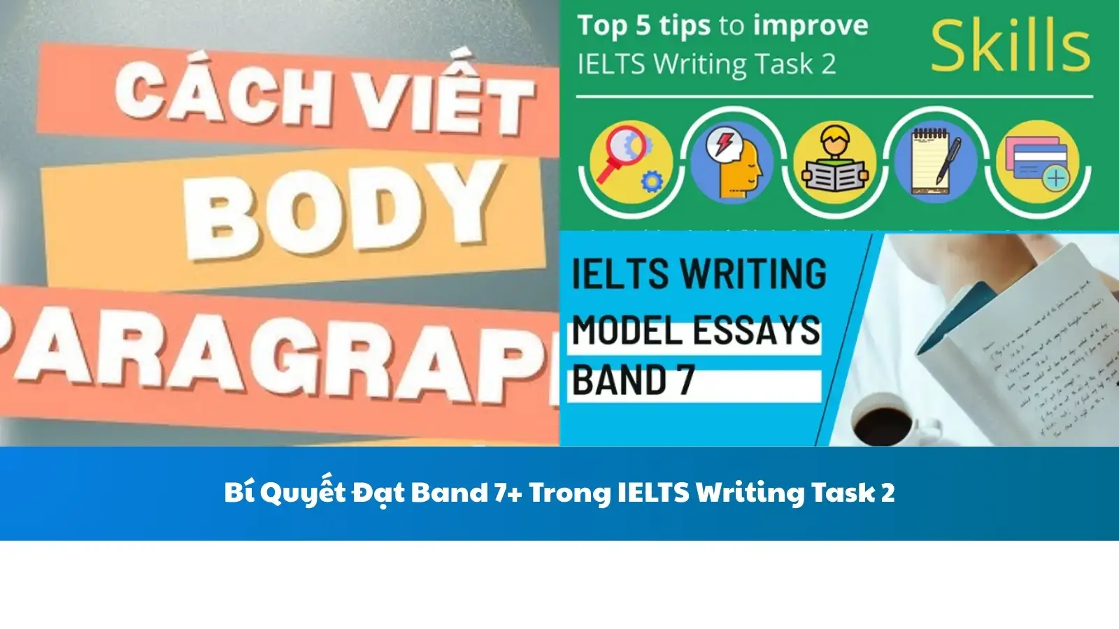 Bí Quyết Đạt Band 7+ Trong IELTS Writing Task 2: Hướng Dẫn Toàn Diện