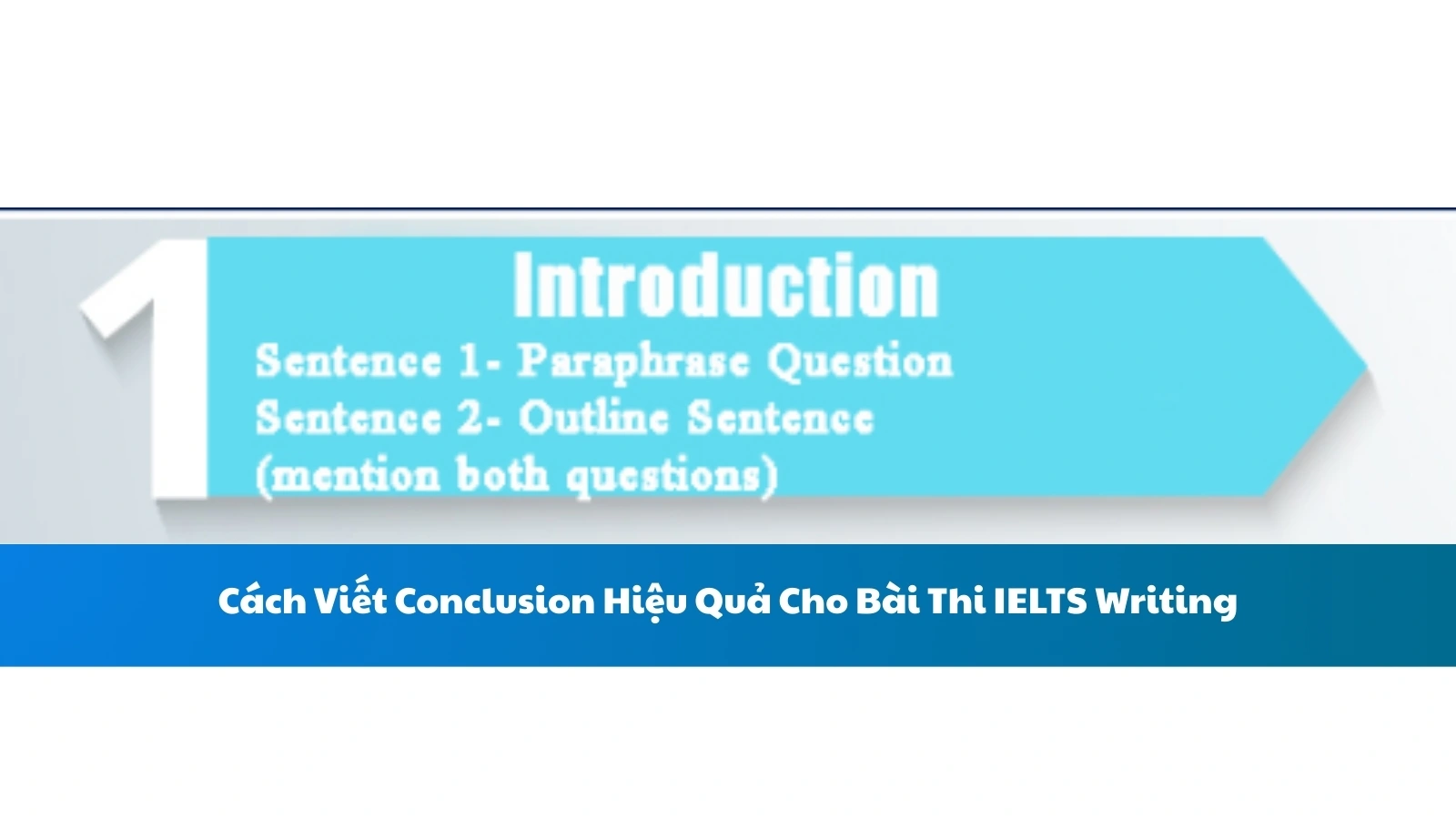 Cách Viết Conclusion Hiệu Quả Cho Bài Thi IELTS Writing