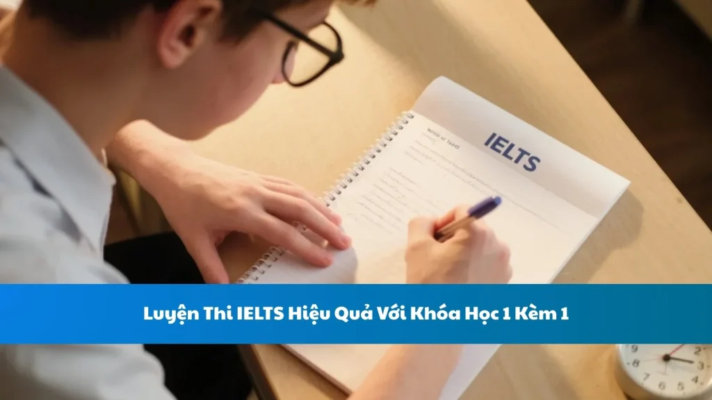 Luyện Thi IELTS Hiệu Quả Với Khóa Học 1 Kèm 1
