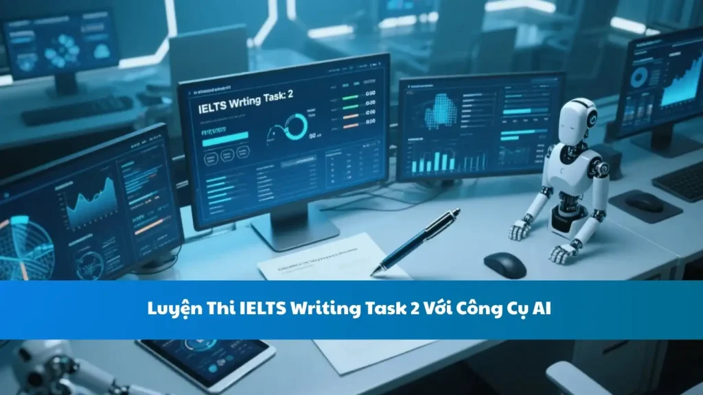Luyện Thi IELTS Writing Task 2 Với Công Cụ AI