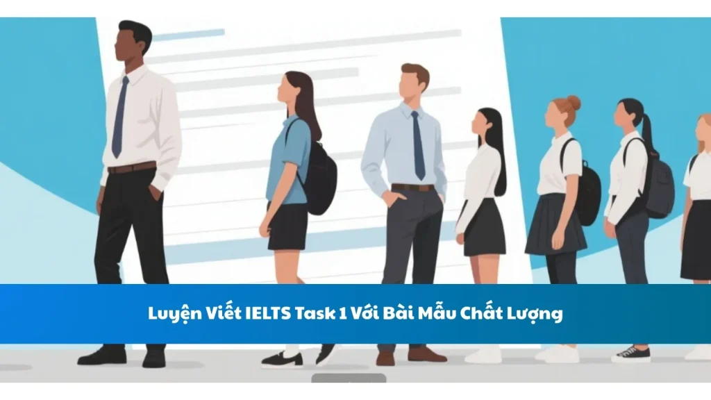 Luyện Viết IELTS Task 1 Với Bài Mẫu Chất Lượng