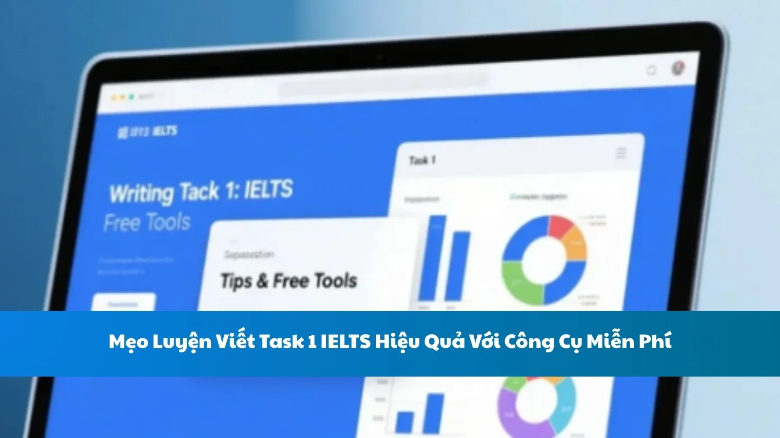 Mẹo Luyện Viết Task 1 IELTS Hiệu Quả Với Công Cụ Miễn Phí