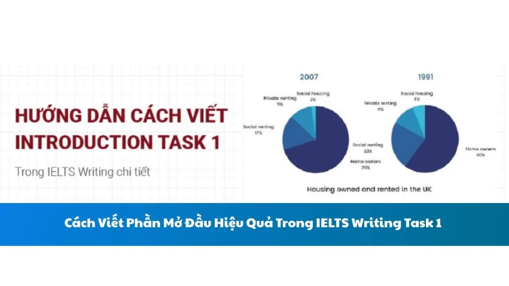 Cách Viết Phần Mở Đầu Hiệu Quả Trong IELTS Writing Task 1