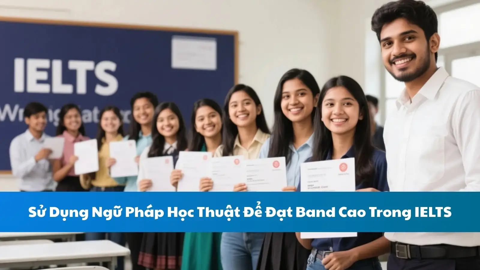 Sử Dụng Ngữ Pháp Học Thuật Để Đạt Band Cao Trong IELTS