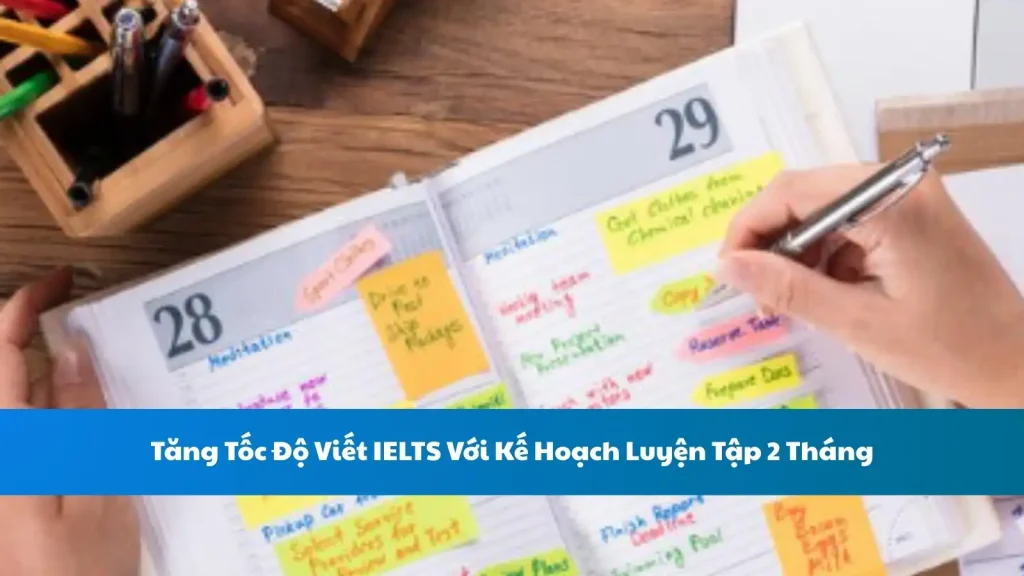 Tăng Tốc Độ Viết IELTS Với Kế Hoạch Luyện Tập 2 Tháng