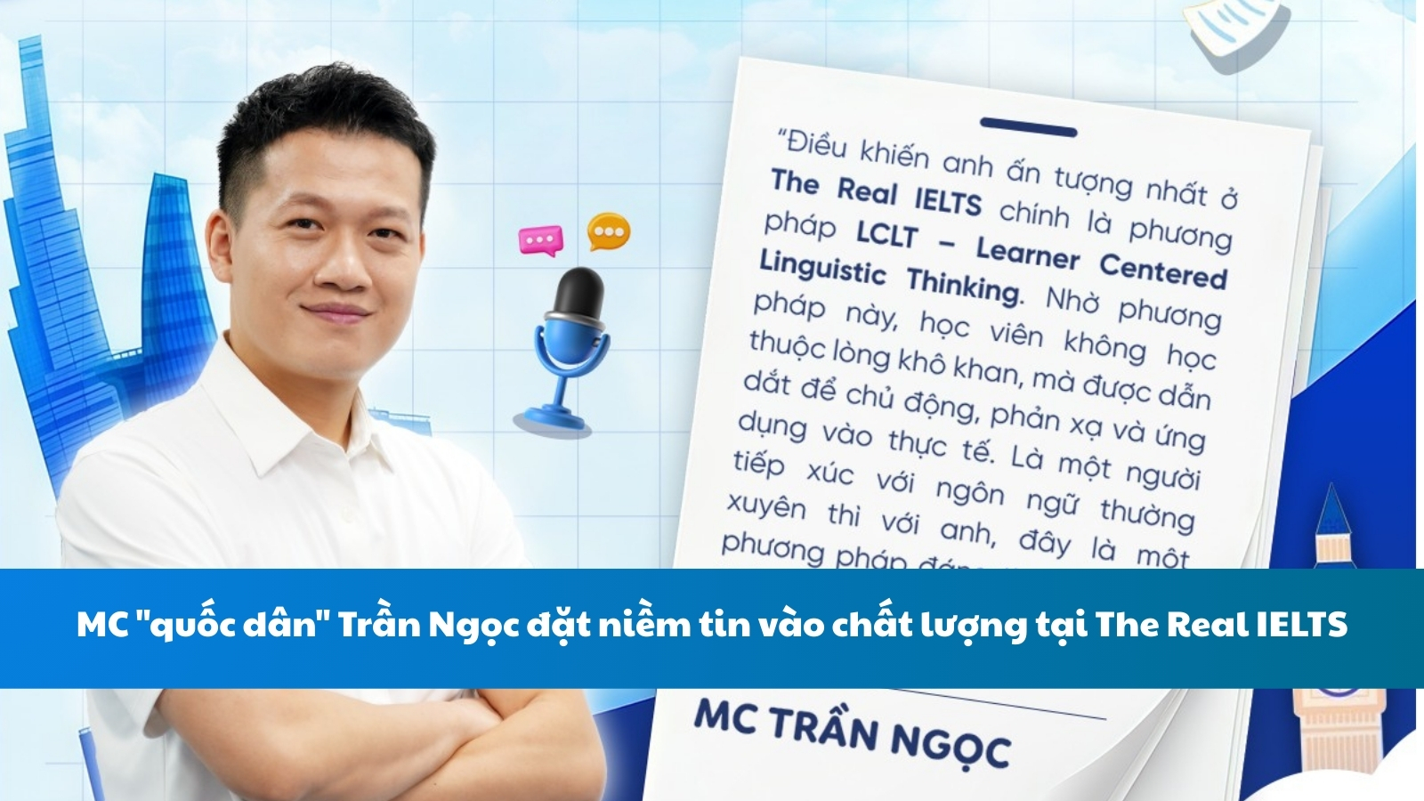 Trần Ngọc: Hành Trình Chinh Phục IELTS Và Bí Quyết Thành Công