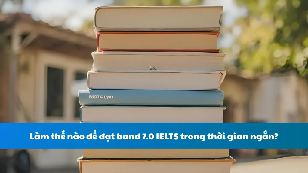 Làm thế nào để đạt band 7.0 IELTS trong thời gian ngắn?