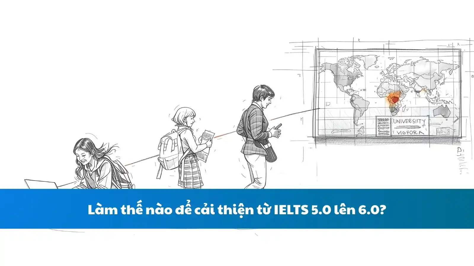 Làm thế nào để cải thiện từ IELTS 5.0 lên 6.0?