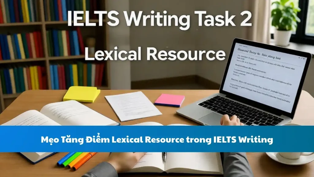 Mẹo Tăng Điểm Lexical Resource trong IELTS Writing