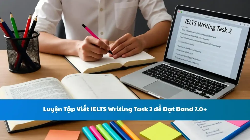 Luyện Tập Viết IELTS Writing Task 2 để Đạt Band 7.0+