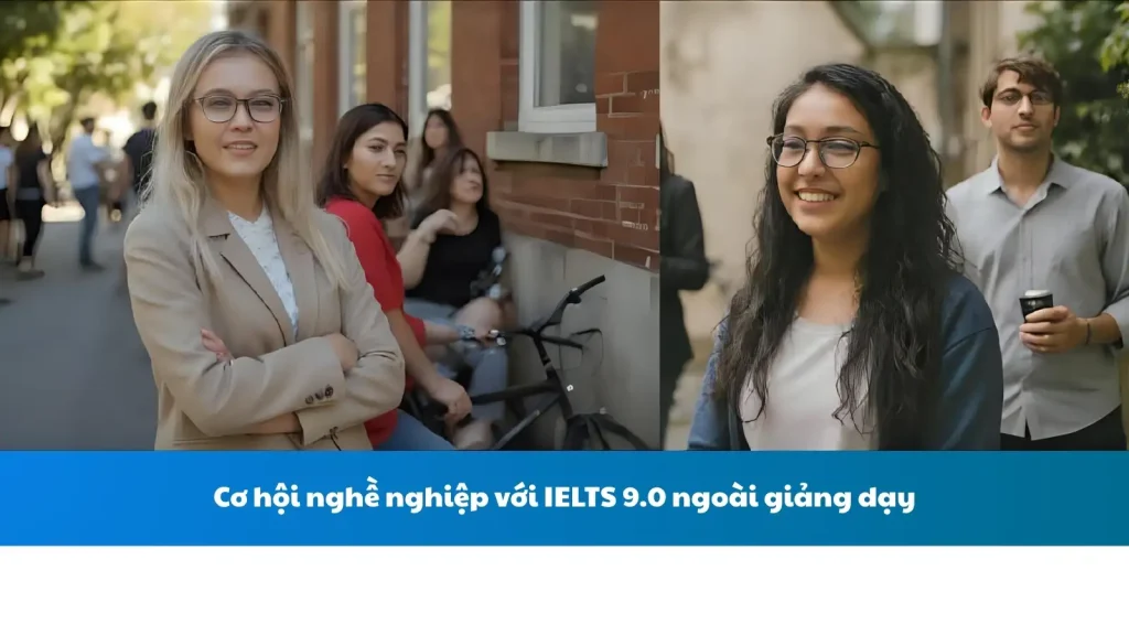 Cơ hội nghề nghiệp với IELTS 9.0 ngoài giảng dạy