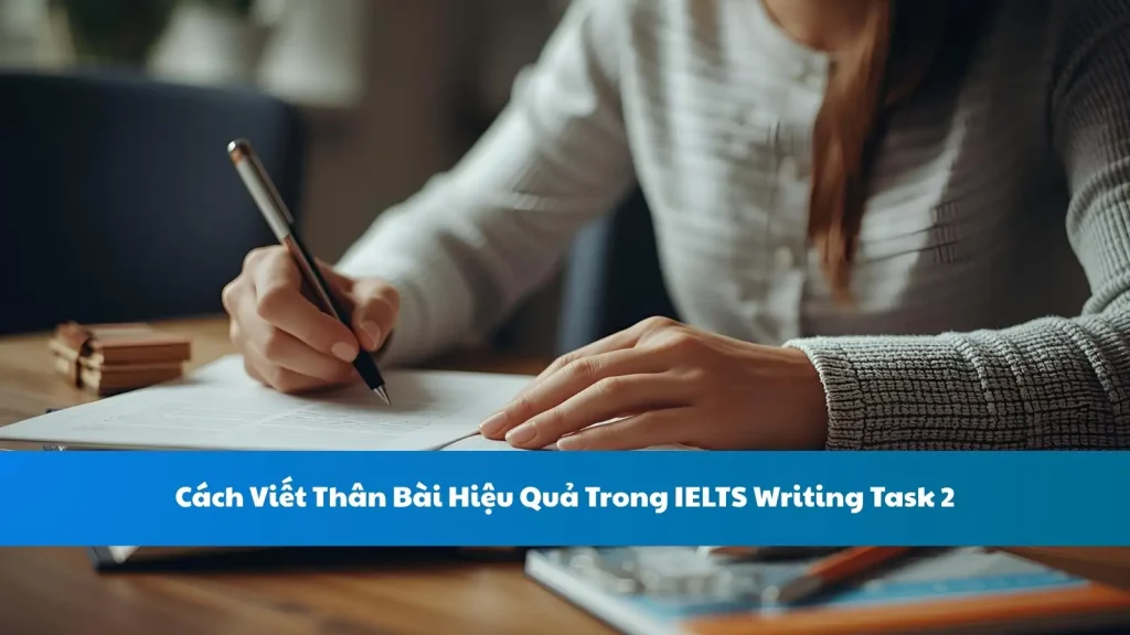 Cách Viết Thân Bài Hiệu Quả Trong IELTS Writing Task 2